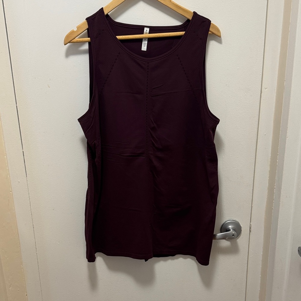 Athleta Dark Burgundy Tank Top